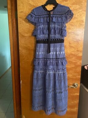 Self-Portrait lace dress